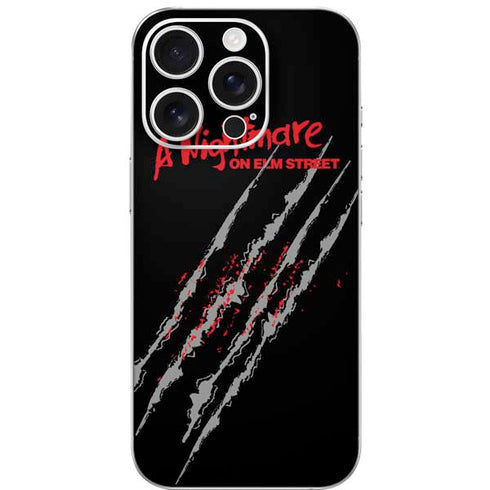 Nightmare on Elm Street Freddy Krueger Slash iPhone 16 Pro Skin